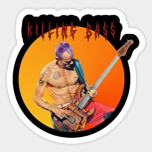 Killing bass Sticker